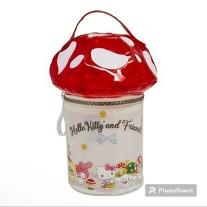 Sanrio Hello Kitty & Friends Mushroom Cosmetic Bag